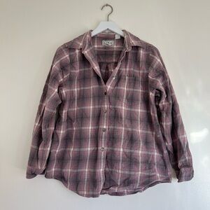 Womens LL Bean Flannel Size Medium